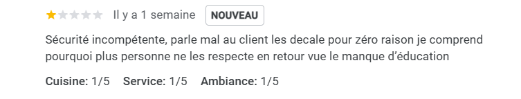 delete google review negative customer comments