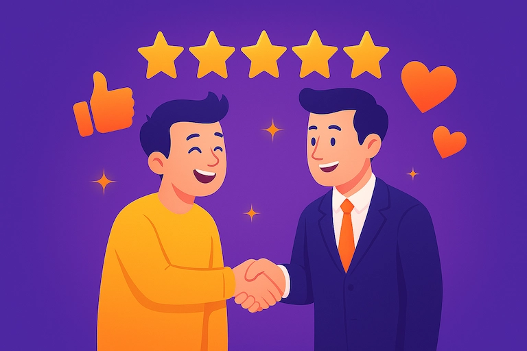Deliver a flawless customer experience to earn five star Google reviews