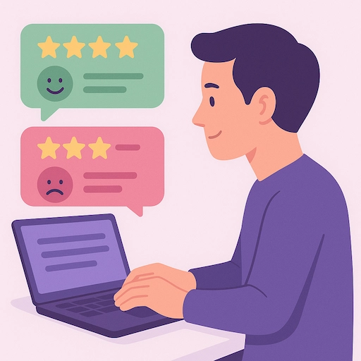 respond to customer reviews positive and negative for restaurant online reputation