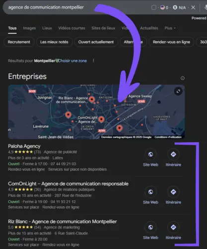 The Local Pack to optimize your Google My Business profile