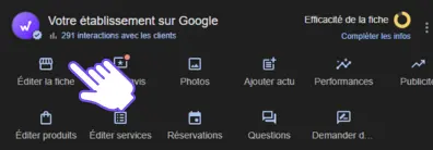 Edit the listing to optimize your Google My Business profile