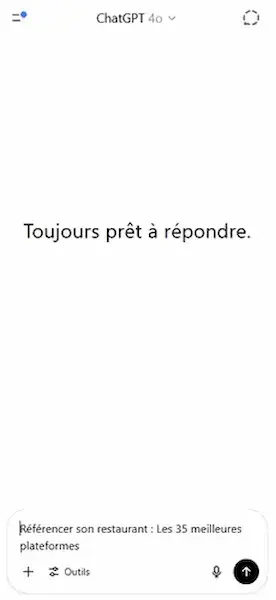 referencing your restaurant chatgpt